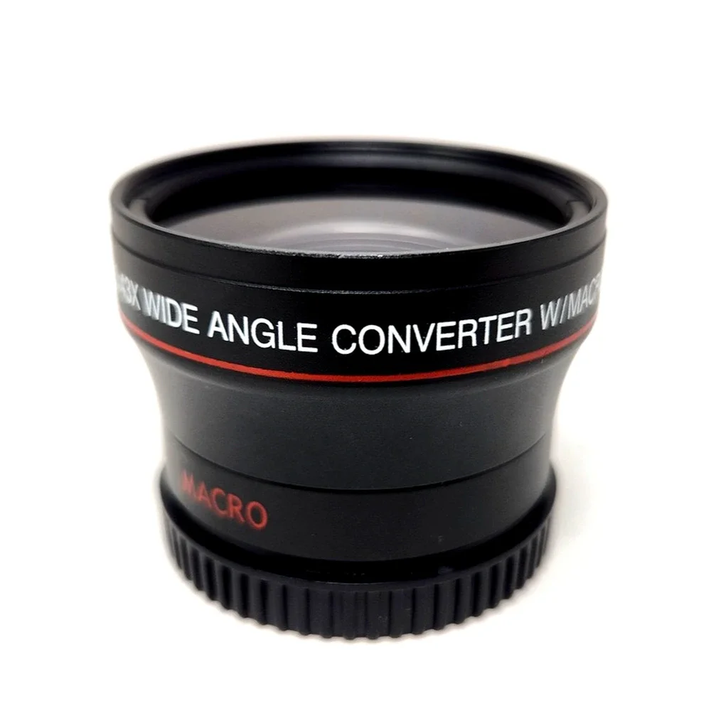 Vivitar HD4 MC AF 0.43X High Definition Wide Angle Converter Len w/ Macro - 58mm